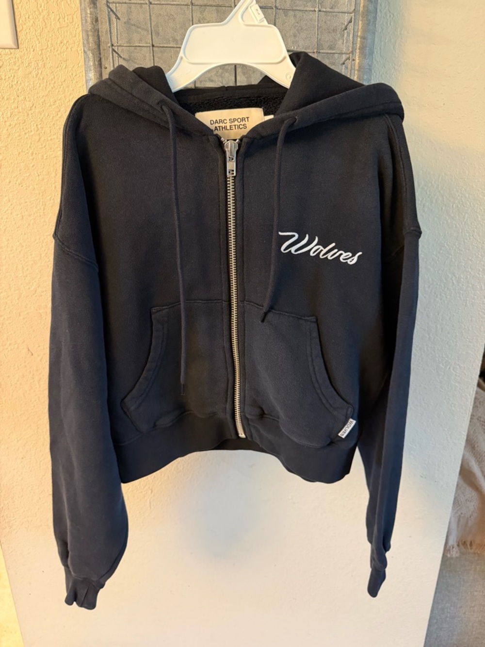Darc Sport Black 'Wolves' Zip Hoodie - Picture 2 of 4